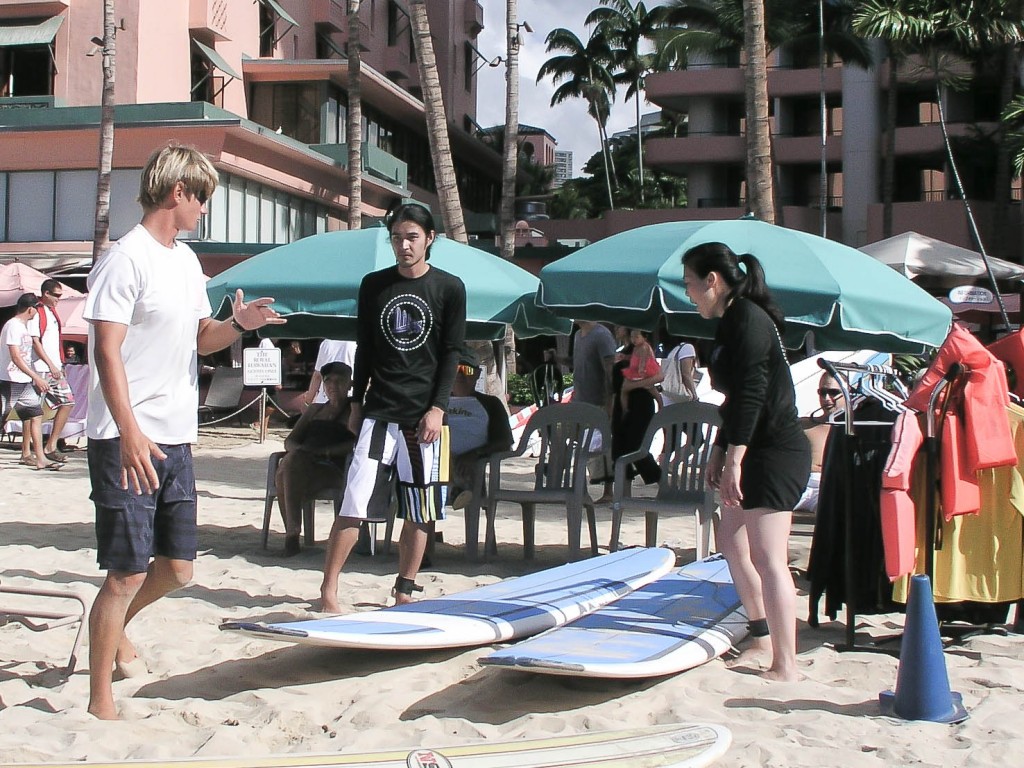 Waikiki Beach Services Surfing Lessons